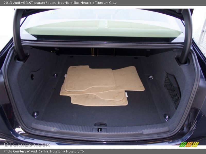 Moonlight Blue Metallic / Titanium Gray 2013 Audi A6 3.0T quattro Sedan