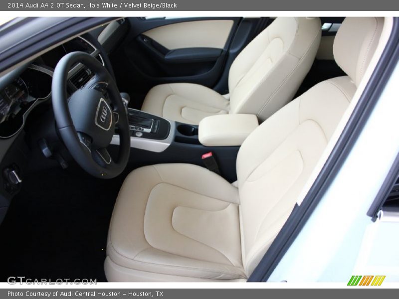 Ibis White / Velvet Beige/Black 2014 Audi A4 2.0T Sedan