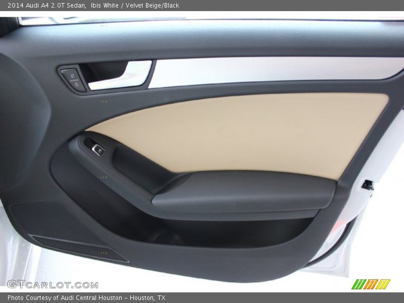 Ibis White / Velvet Beige/Black 2014 Audi A4 2.0T Sedan