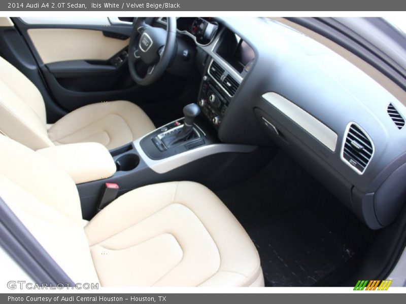 Ibis White / Velvet Beige/Black 2014 Audi A4 2.0T Sedan