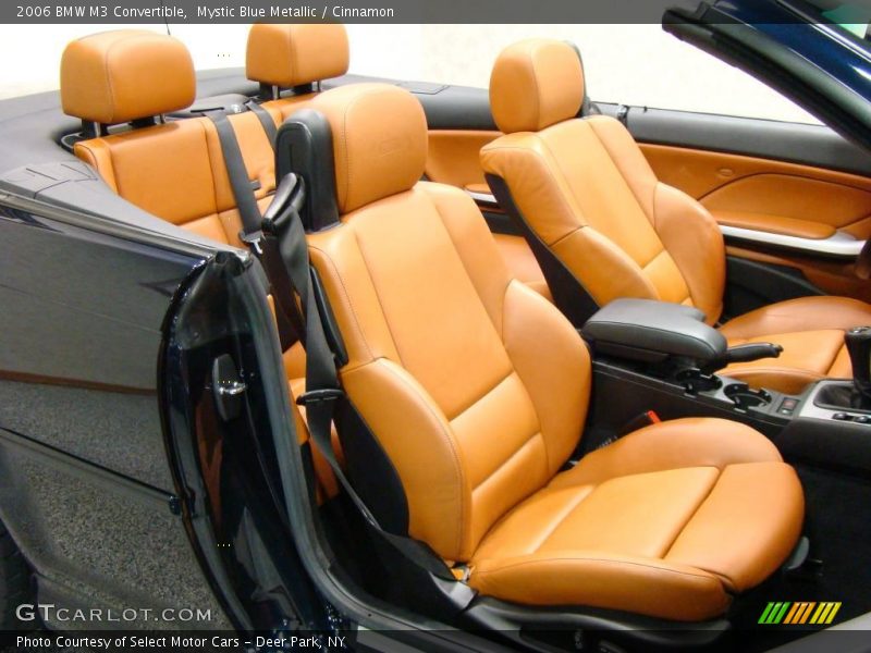 Mystic Blue Metallic / Cinnamon 2006 BMW M3 Convertible