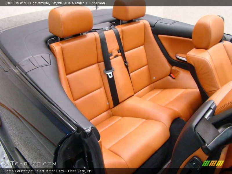 Mystic Blue Metallic / Cinnamon 2006 BMW M3 Convertible