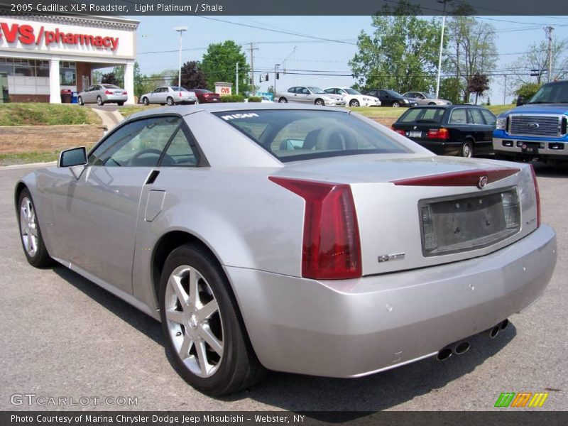 Light Platinum / Shale 2005 Cadillac XLR Roadster