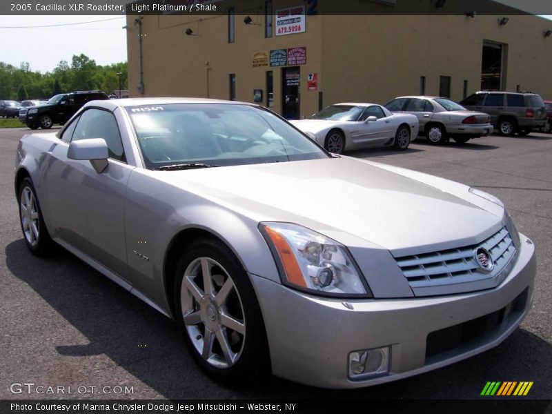 Light Platinum / Shale 2005 Cadillac XLR Roadster