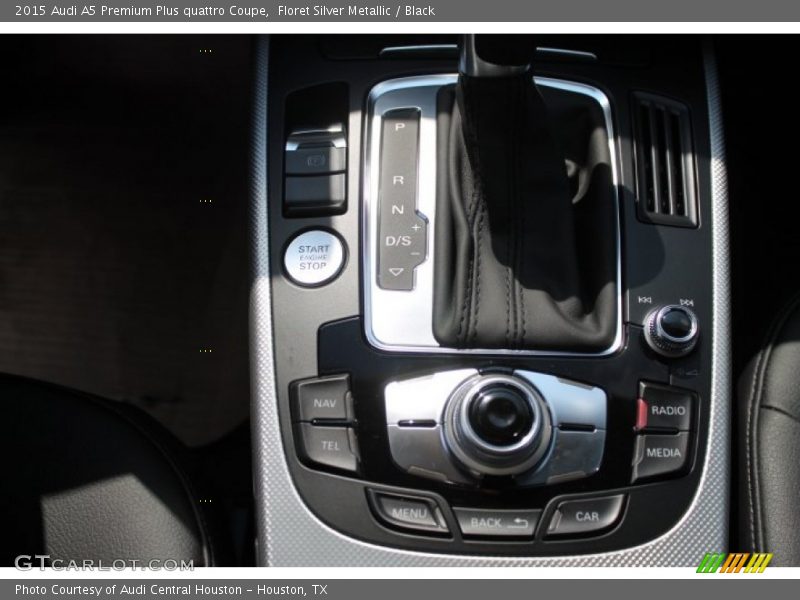 Floret Silver Metallic / Black 2015 Audi A5 Premium Plus quattro Coupe