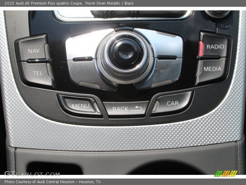 Floret Silver Metallic / Black 2015 Audi A5 Premium Plus quattro Coupe