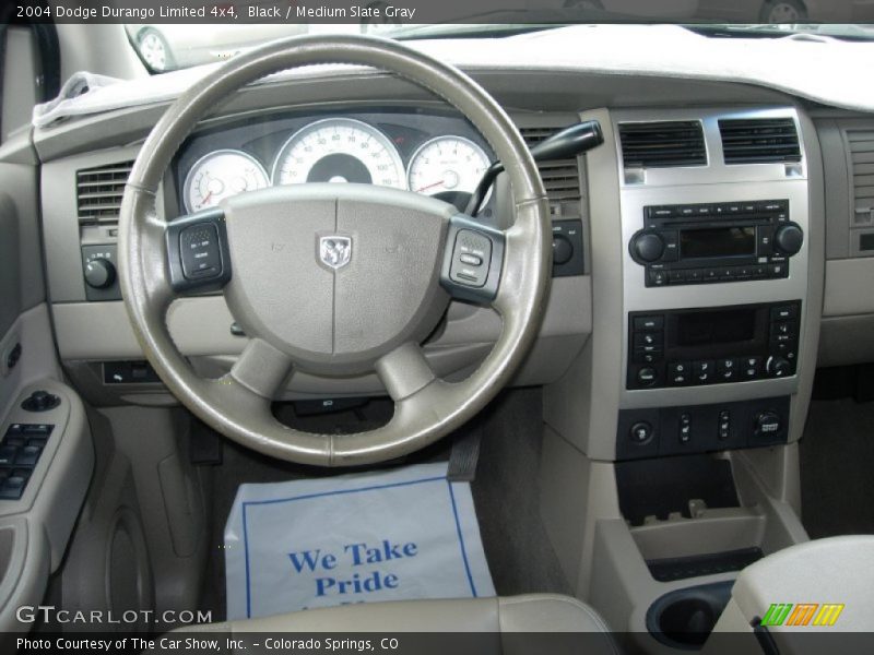 Black / Medium Slate Gray 2004 Dodge Durango Limited 4x4