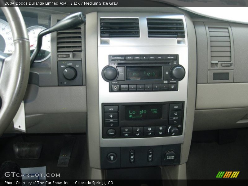 Black / Medium Slate Gray 2004 Dodge Durango Limited 4x4
