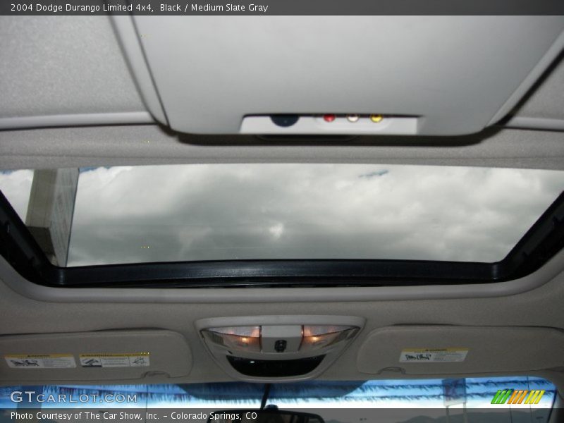 Black / Medium Slate Gray 2004 Dodge Durango Limited 4x4