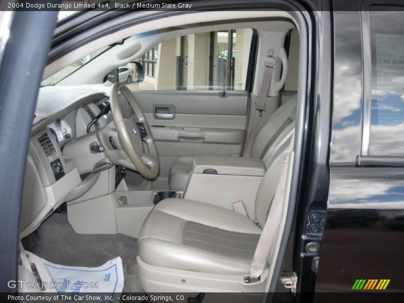 Black / Medium Slate Gray 2004 Dodge Durango Limited 4x4