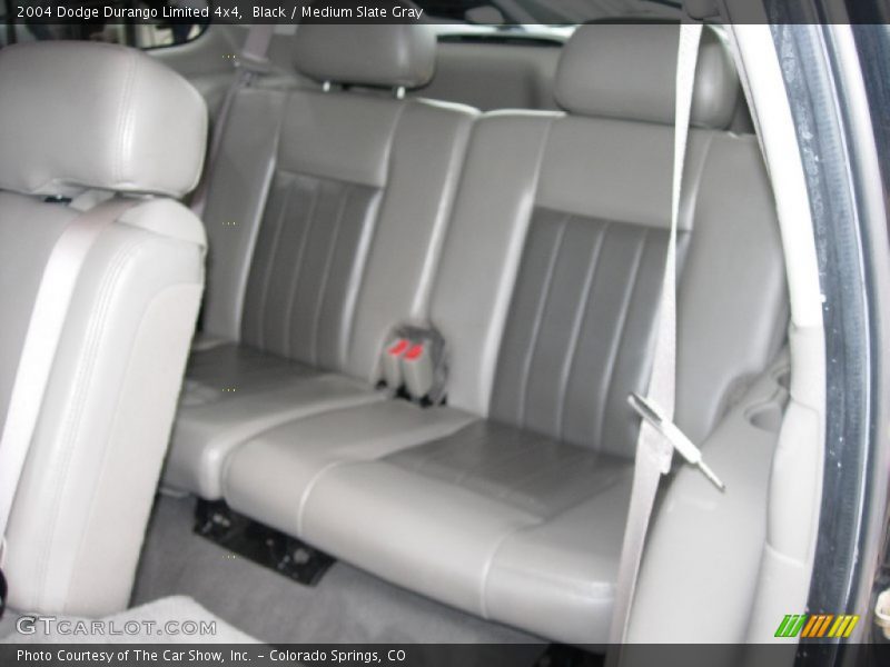 Black / Medium Slate Gray 2004 Dodge Durango Limited 4x4