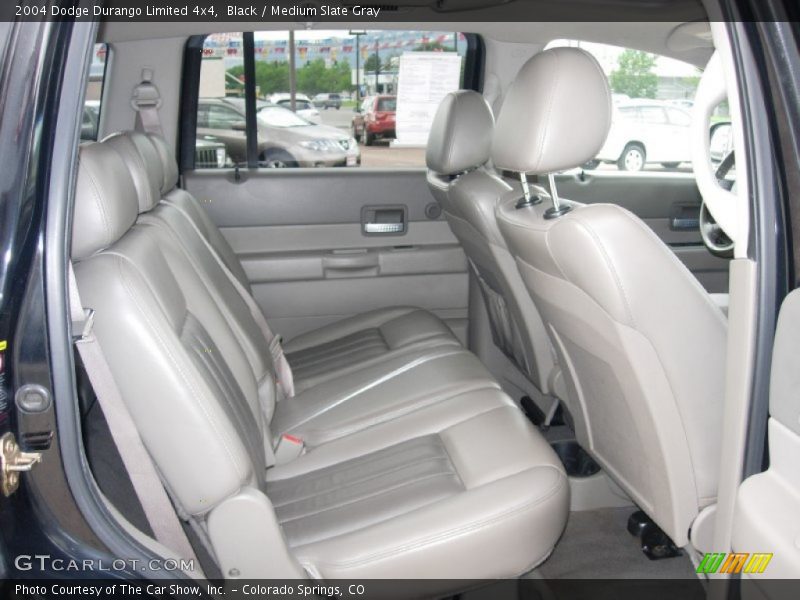 Black / Medium Slate Gray 2004 Dodge Durango Limited 4x4