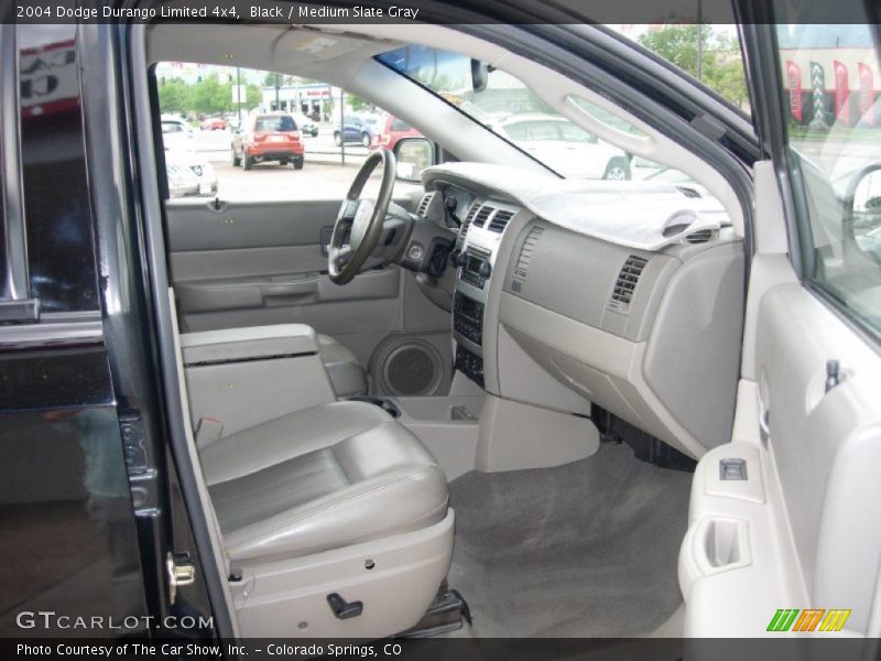 Black / Medium Slate Gray 2004 Dodge Durango Limited 4x4