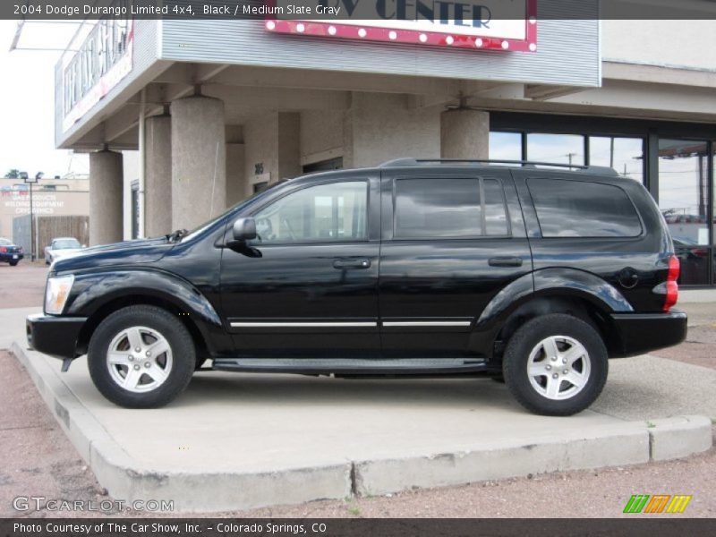 Black / Medium Slate Gray 2004 Dodge Durango Limited 4x4