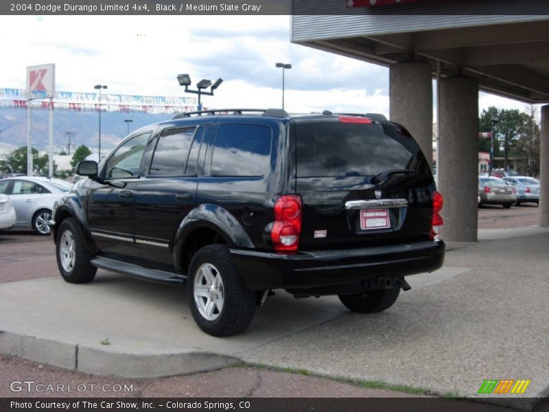 Black / Medium Slate Gray 2004 Dodge Durango Limited 4x4