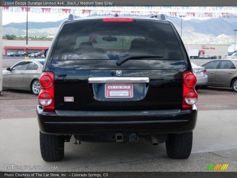 Black / Medium Slate Gray 2004 Dodge Durango Limited 4x4