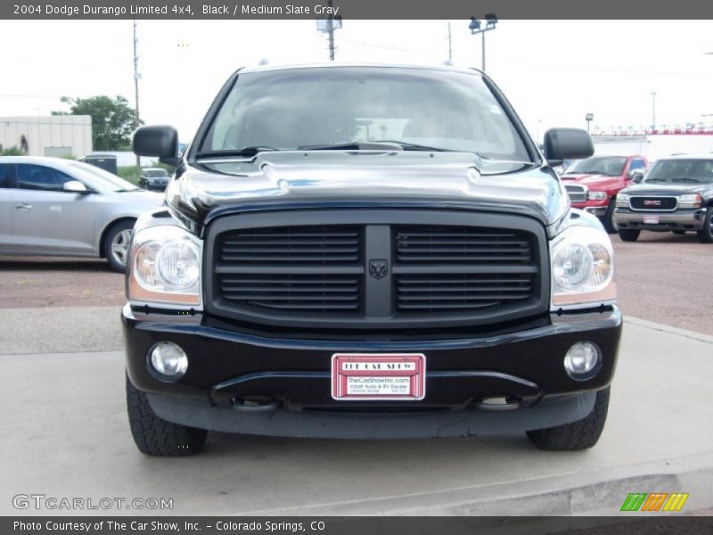 Black / Medium Slate Gray 2004 Dodge Durango Limited 4x4