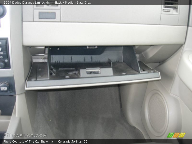 Black / Medium Slate Gray 2004 Dodge Durango Limited 4x4