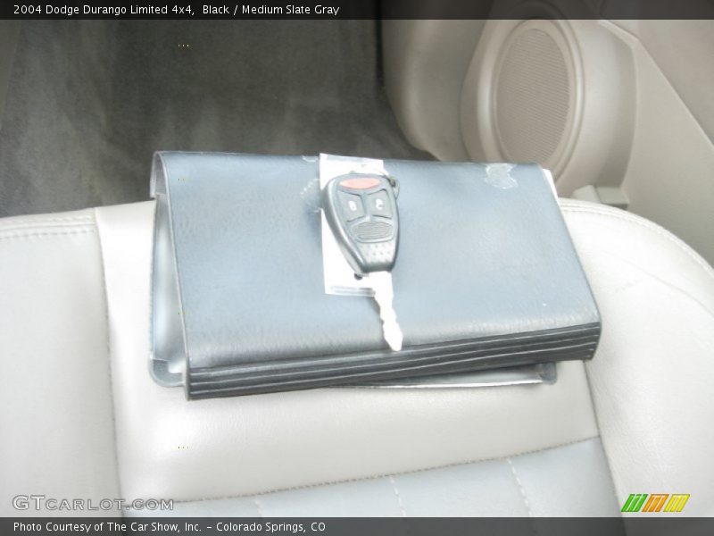 Black / Medium Slate Gray 2004 Dodge Durango Limited 4x4