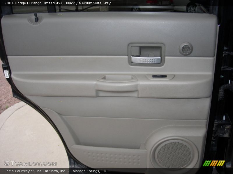 Black / Medium Slate Gray 2004 Dodge Durango Limited 4x4