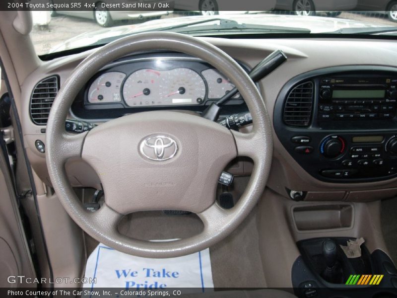 Desert Sand Mica / Oak 2004 Toyota Sequoia SR5 4x4