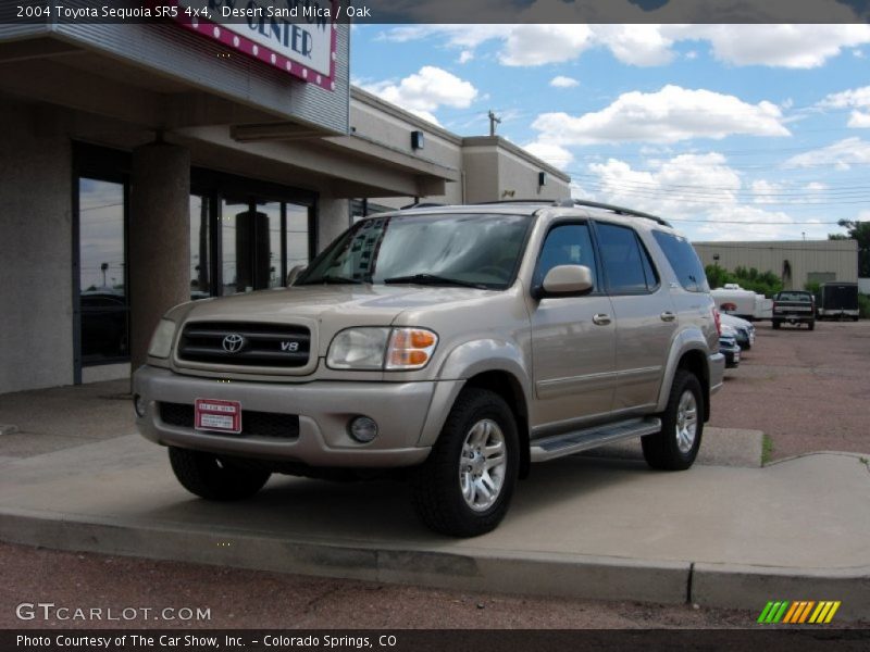 Desert Sand Mica / Oak 2004 Toyota Sequoia SR5 4x4