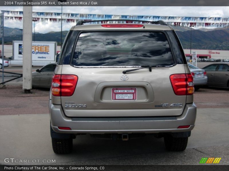 Desert Sand Mica / Oak 2004 Toyota Sequoia SR5 4x4