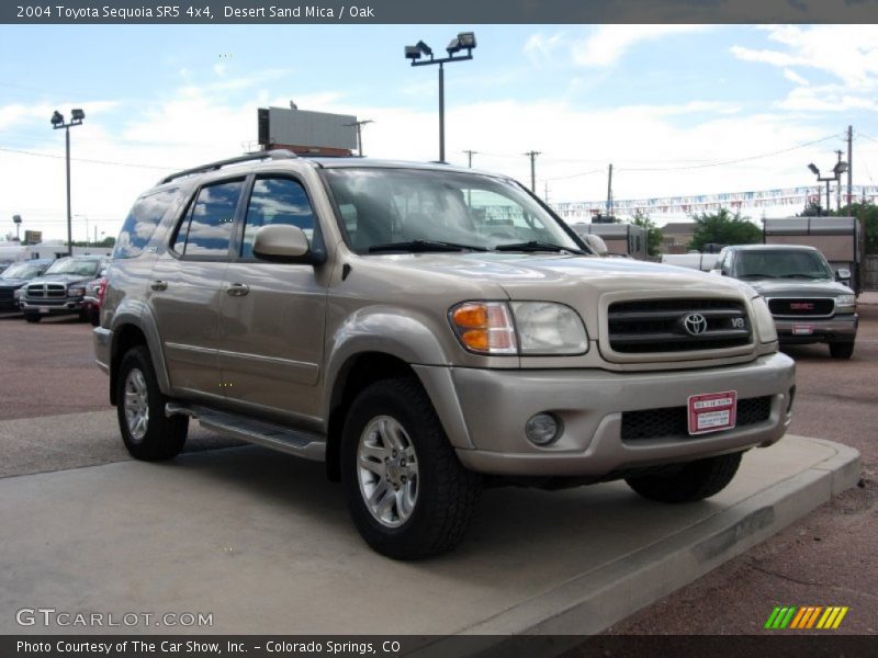 Desert Sand Mica / Oak 2004 Toyota Sequoia SR5 4x4