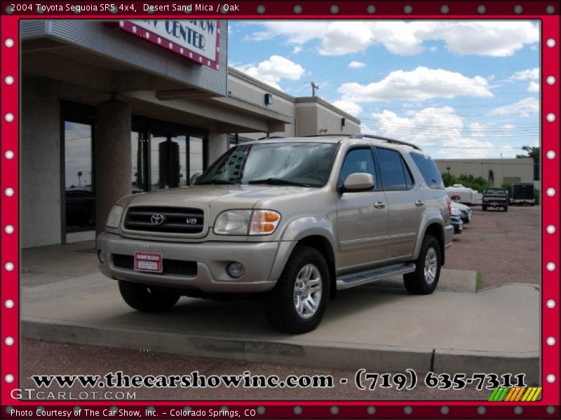 Desert Sand Mica / Oak 2004 Toyota Sequoia SR5 4x4