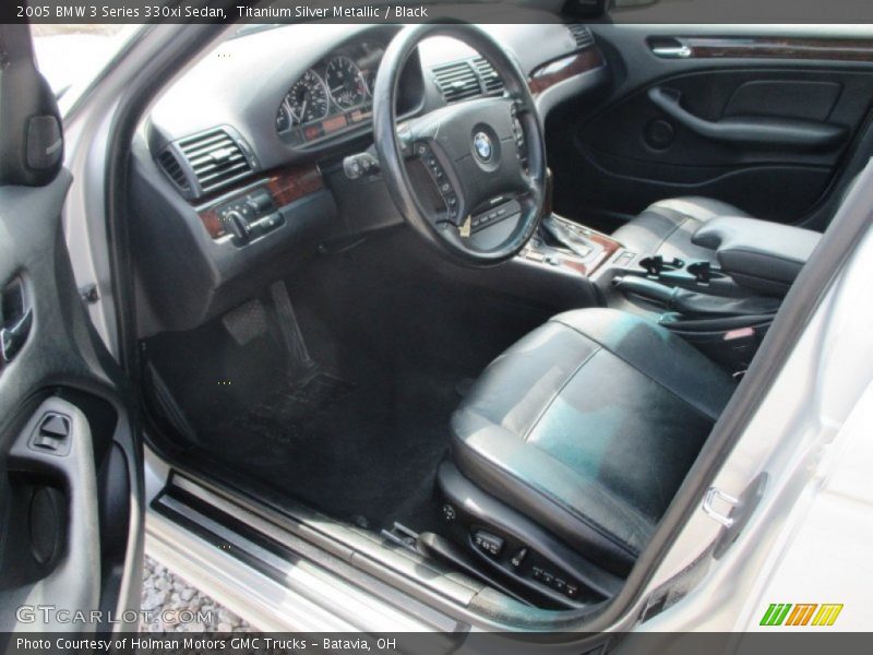  2005 3 Series 330xi Sedan Black Interior