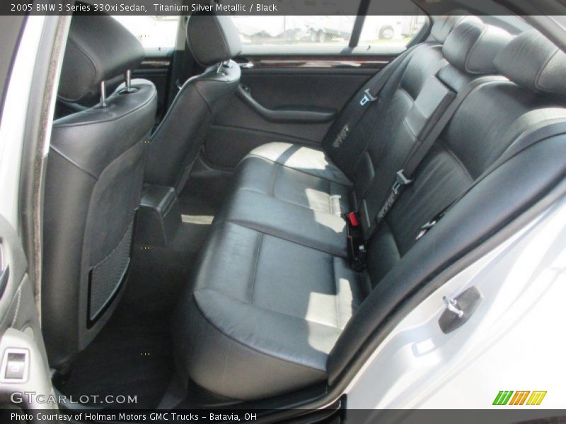 Rear Seat of 2005 3 Series 330xi Sedan