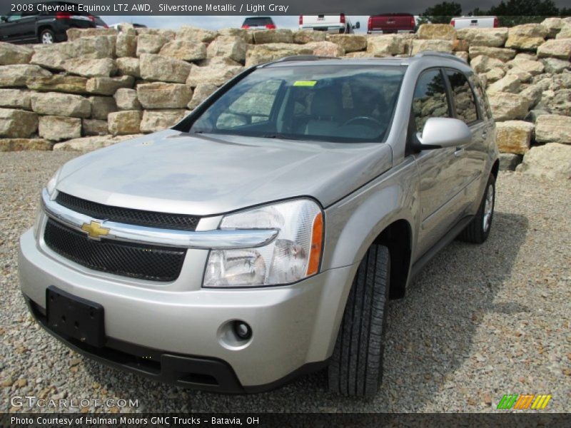 Silverstone Metallic / Light Gray 2008 Chevrolet Equinox LTZ AWD