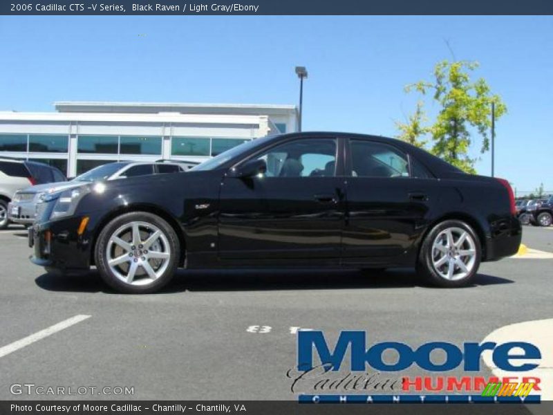 Black Raven / Light Gray/Ebony 2006 Cadillac CTS -V Series