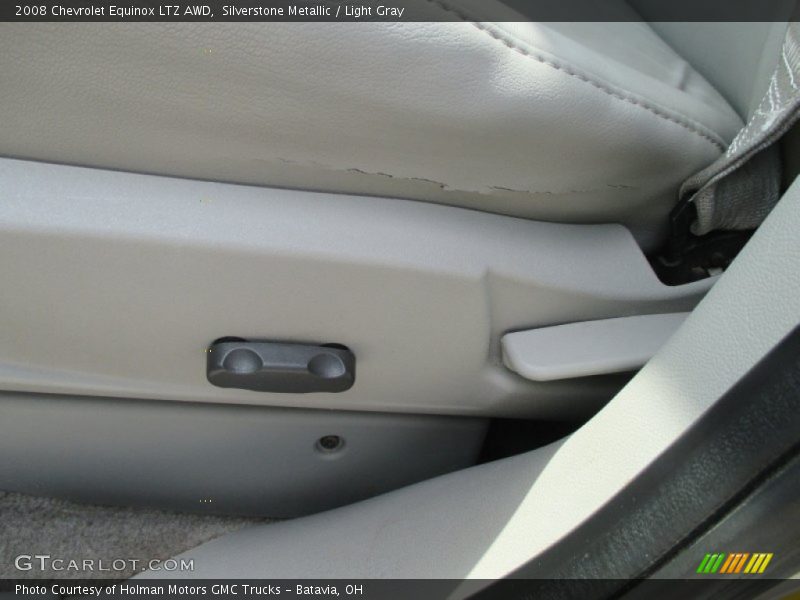 Silverstone Metallic / Light Gray 2008 Chevrolet Equinox LTZ AWD