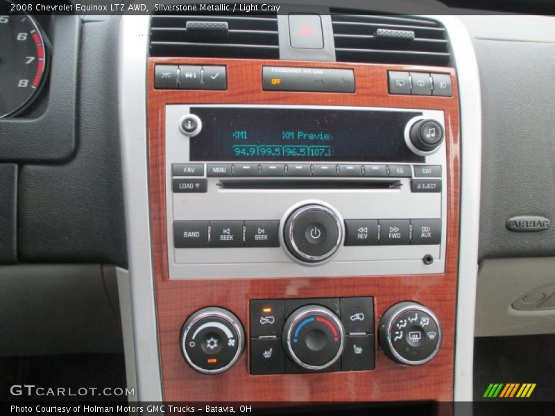 Silverstone Metallic / Light Gray 2008 Chevrolet Equinox LTZ AWD