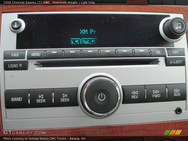 Silverstone Metallic / Light Gray 2008 Chevrolet Equinox LTZ AWD