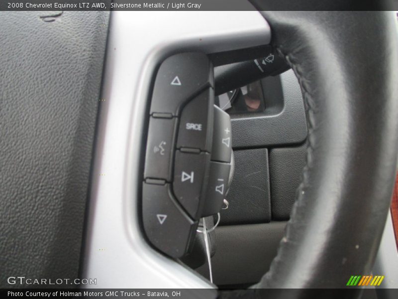 Silverstone Metallic / Light Gray 2008 Chevrolet Equinox LTZ AWD