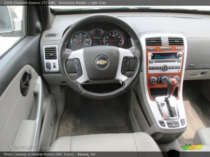 Silverstone Metallic / Light Gray 2008 Chevrolet Equinox LTZ AWD