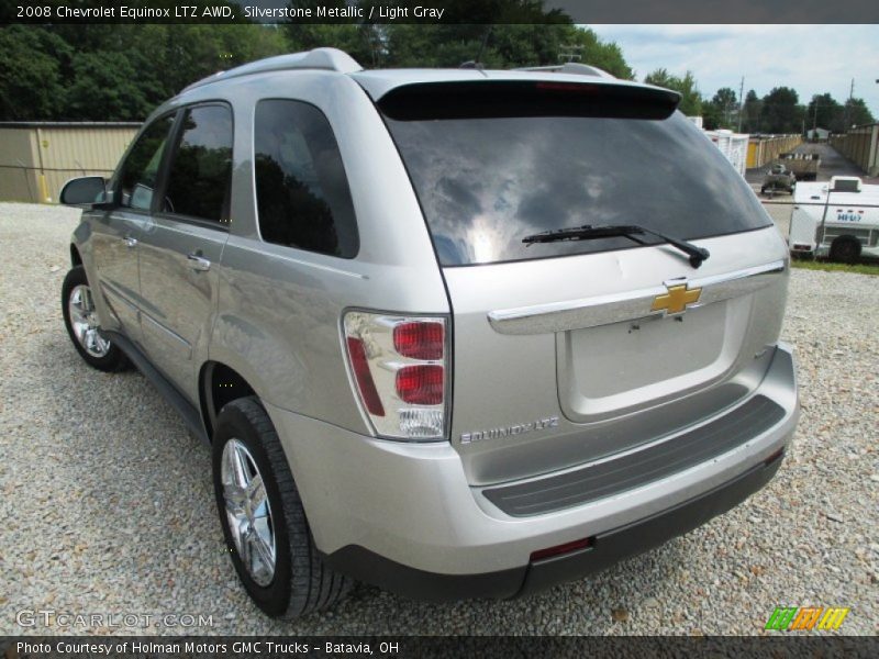 Silverstone Metallic / Light Gray 2008 Chevrolet Equinox LTZ AWD