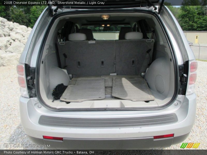 Silverstone Metallic / Light Gray 2008 Chevrolet Equinox LTZ AWD