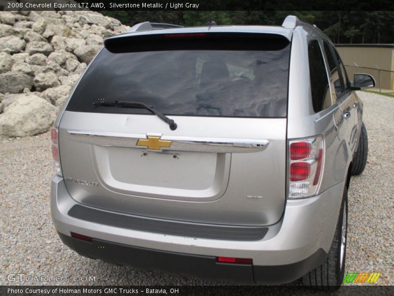 Silverstone Metallic / Light Gray 2008 Chevrolet Equinox LTZ AWD