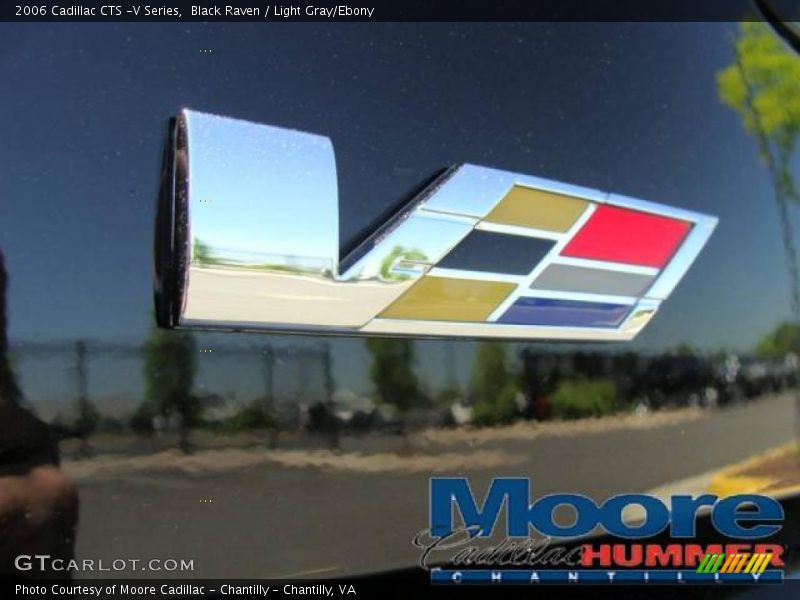 Black Raven / Light Gray/Ebony 2006 Cadillac CTS -V Series