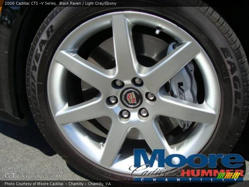 Black Raven / Light Gray/Ebony 2006 Cadillac CTS -V Series