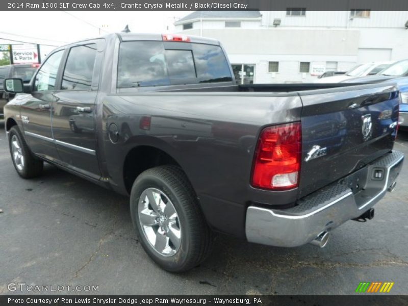 Granite Crystal Metallic / Black/Diesel Gray 2014 Ram 1500 SLT Crew Cab 4x4