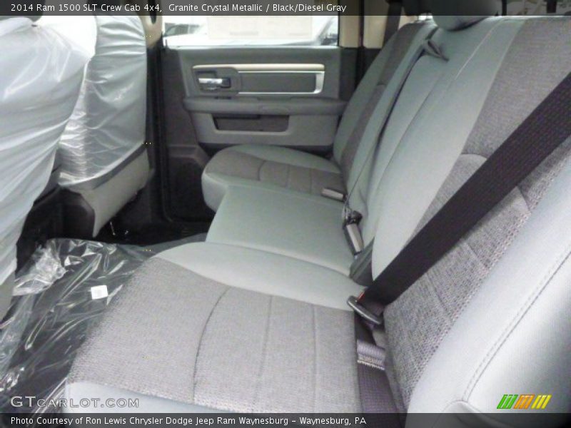 Granite Crystal Metallic / Black/Diesel Gray 2014 Ram 1500 SLT Crew Cab 4x4