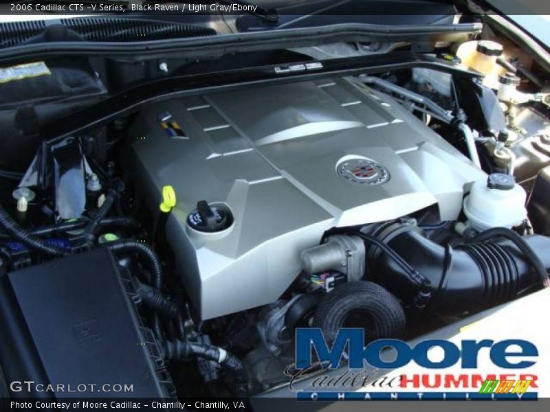 Black Raven / Light Gray/Ebony 2006 Cadillac CTS -V Series