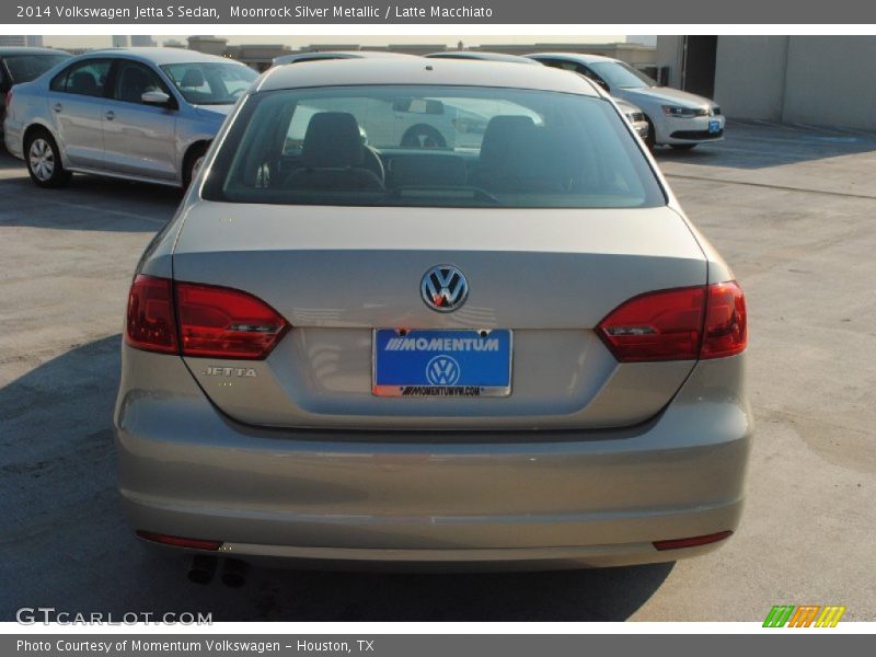 Moonrock Silver Metallic / Latte Macchiato 2014 Volkswagen Jetta S Sedan
