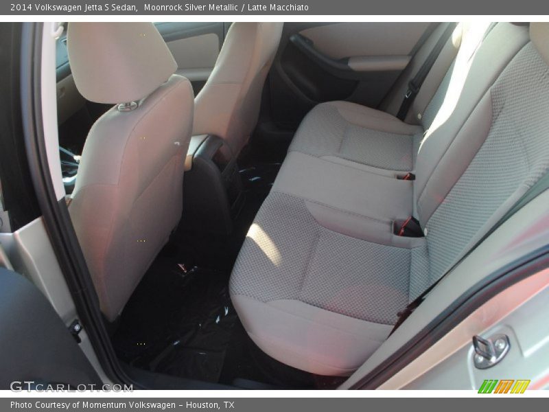 Moonrock Silver Metallic / Latte Macchiato 2014 Volkswagen Jetta S Sedan