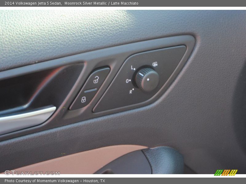 Moonrock Silver Metallic / Latte Macchiato 2014 Volkswagen Jetta S Sedan