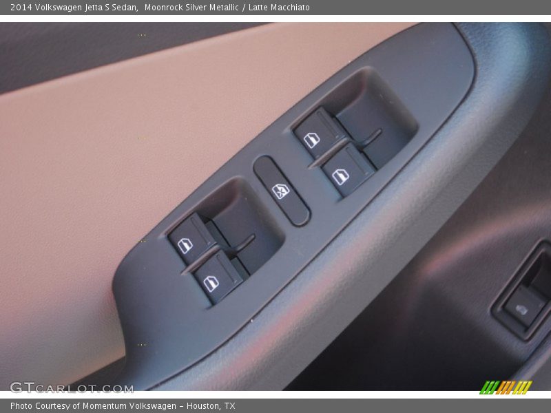 Moonrock Silver Metallic / Latte Macchiato 2014 Volkswagen Jetta S Sedan